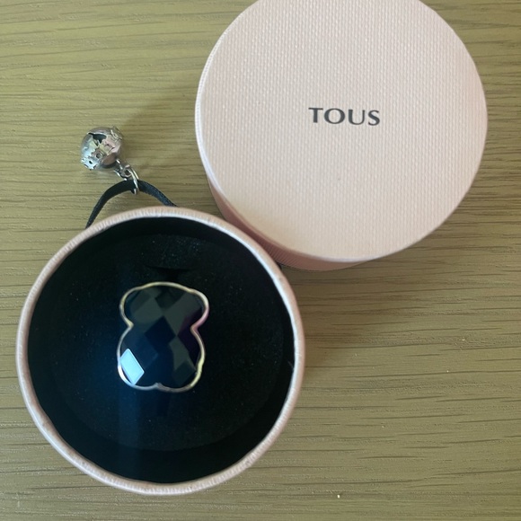 Tous Onyx Silver Ring - Picture 2 of 3